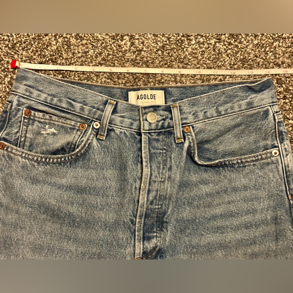 Agolde Women’s Jeans, high waist straight leg - Picture 6 of 10